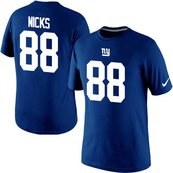 Men Nike New York Giants 88 Hakeem Nicks Pride Name x26 Number T-Shirt Royal Blue,We sell and wholesale Men Nike New York Giants 88 Hakeem Nicks Pride Name x26 Number T-Shirt Royal Blue on line form chian!