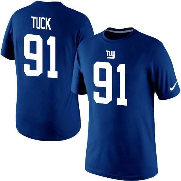 Men Nike New York Giants 91 Justin Tuck Replica Pride Name x26 Number T-Shirt Royal Blue,We sell and wholesale Men Nike New York Giants 91 Justin Tuck Replica Pride Name x26 Number T-Shirt Royal Blue on line form chian!