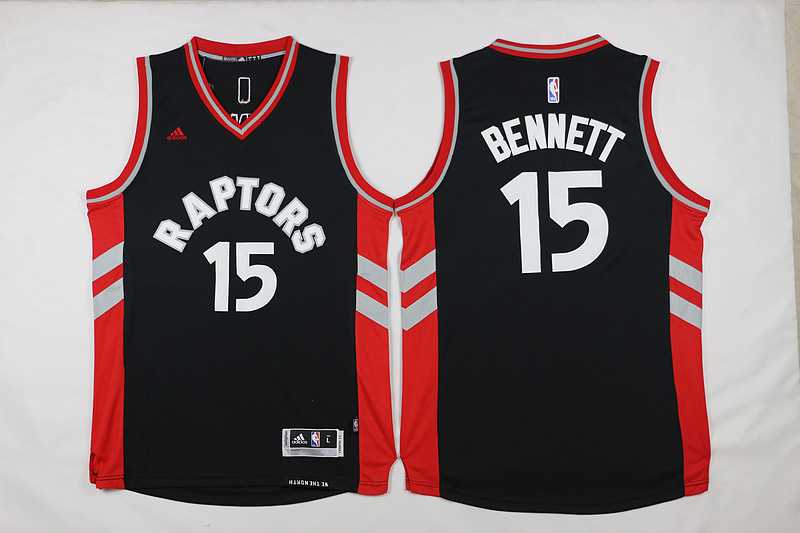 Toronto Raptors #15 Anthony Bennett Black Stitched Jerseys,We sell and wholesale Toronto Raptors #15 Anthony Bennett Black Stitched Jerseys on line form chian!