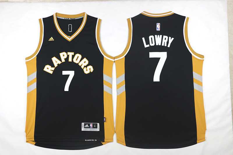 Toronto Raptors #7 Kyle Lowry Black Gold Stitched Jerseys,We sell and wholesale Toronto Raptors #7 Kyle Lowry Black Gold Stitched Jerseys on line form chian!