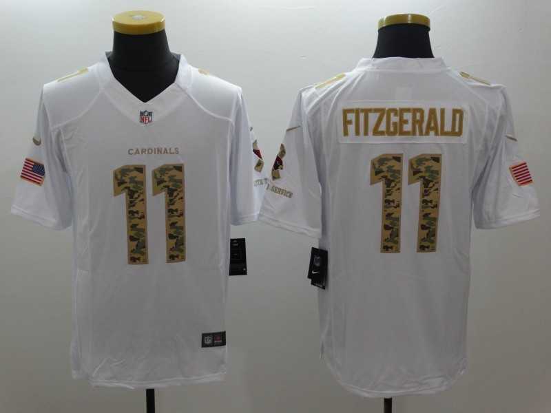Nike Limited Arizona Cardinals #11 Larry Fitzgerald Salute To Service White Stitched Jersey,We sell and wholesale Nike Limited Arizona Cardinals #11 Larry Fitzgerald Salute To Service White Stitched Jersey on line form chian!