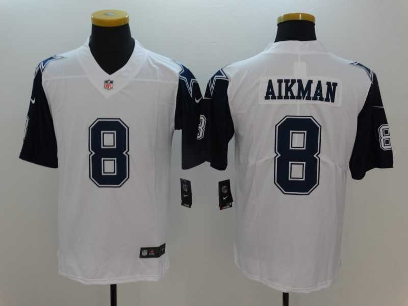 Nike Limited Dallas Cowboys #8 Troy Aikman White Men's 2016 Rush Stitched NFL Jersey,We sell and wholesale Nike Limited Dallas Cowboys #8 Troy Aikman White Men's 2016 Rush Stitched NFL Jersey on line form chian!
