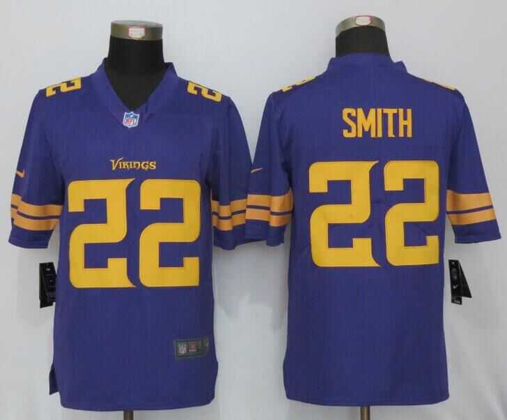Nike Limited Minnesota Vikings #22 Harrison Smith Purple Men's 2016 Rush Stitched NFL Jersey,We sell and wholesale Nike Limited Minnesota Vikings #22 Harrison Smith Purple Men's 2016 Rush Stitched NFL Jersey on line form chian!