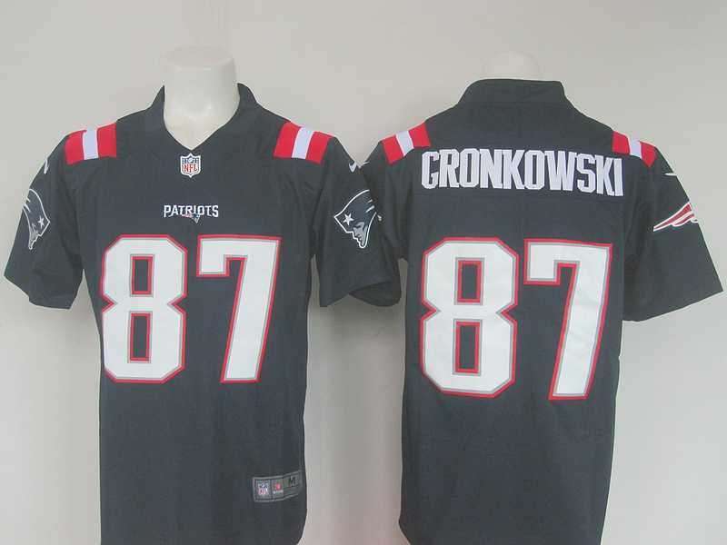 Nike Limited New England Patriots #87 Rob Gronkowski Navy Blue Men's 2016 Rush Stitched NFL Jersey,We sell and wholesale Nike Limited New England Patriots #87 Rob Gronkowski Navy Blue Men's 2016 Rush Stitched NFL Jersey on line form chian!