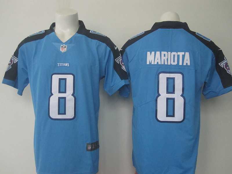 Nike Limited Tennessee Titans #8 Marcus Mariota Blue Men's 2016 Rush Stitched NFL Jersey,We sell and wholesale Nike Limited Tennessee Titans #8 Marcus Mariota Blue Men's 2016 Rush Stitched NFL Jersey on line form chian!