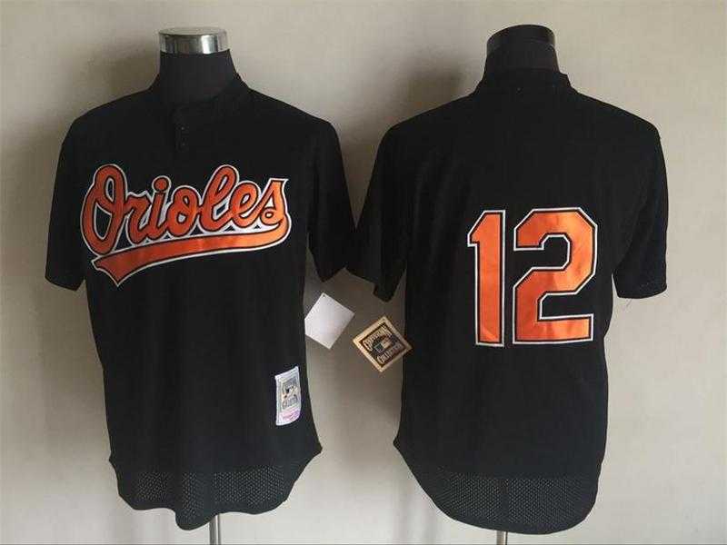 Baltimore Orioles #12 Alejandro De Aza (No Name) Mitchell And Ness Black Stitched Pullover Jersey,We sell and wholesale Baltimore Orioles #12 Alejandro De Aza (No Name) Mitchell And Ness Black Stitched Pullover Jersey on line form chian!