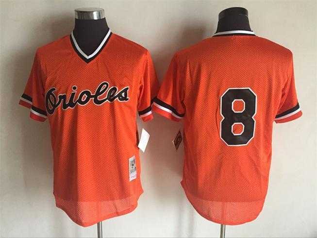 Baltimore Orioles #8 Cal Ripken (No Name) Mitchell And Ness Orange Stitched Pullover Jersey,We sell and wholesale Baltimore Orioles #8 Cal Ripken (No Name) Mitchell And Ness Orange Stitched Pullover Jersey on line form chian!