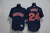 Boston Red Sox #24 David Price Navy Blue Flexbase Collection Stitched Baseball Jersey,baseball caps,new era cap wholesale,wholesale hats