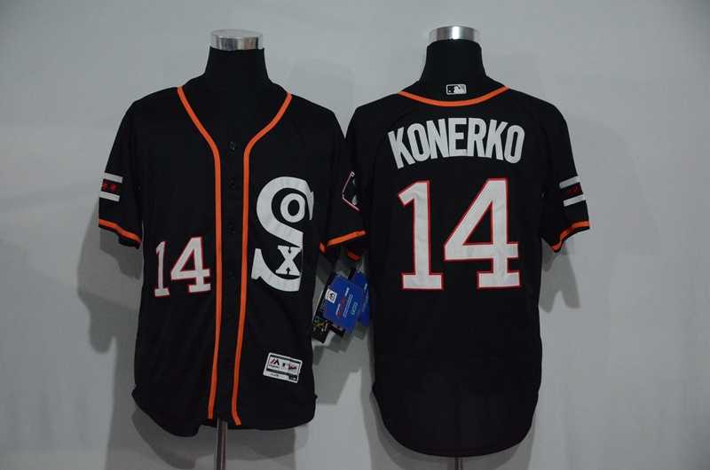 Chicago White Sox #14 Paul Konerko Black New Cool Base Stitched MLB Jersey,We sell and wholesale Chicago White Sox #14 Paul Konerko Black New Cool Base Stitched MLB Jersey on line form chian!