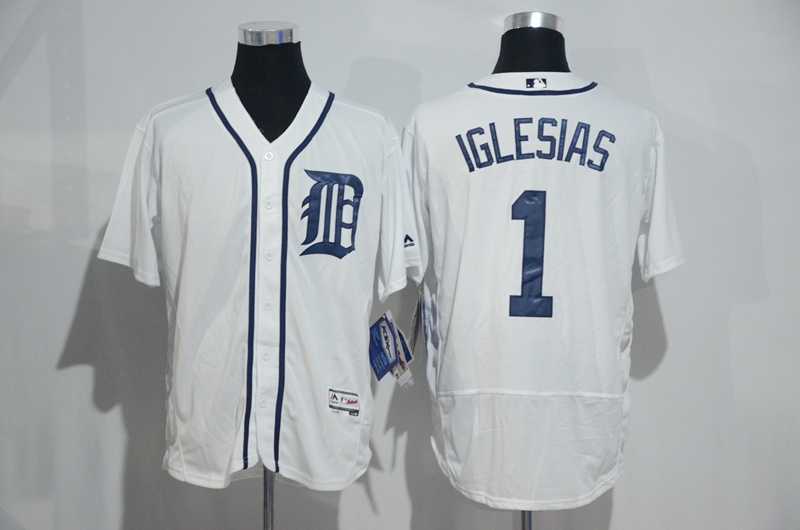 Detroit Tigers #1 Jose Lglesias White Flexbase Collection Stitched Baseball Jersey,We sell and wholesale Detroit Tigers #1 Jose Lglesias White Flexbase Collection Stitched Baseball Jersey on line form chian!