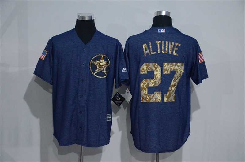 Houston Astros #27 Jose Altuve Denim Blue Camo Stitched Baseball Jersey,We sell and wholesale Houston Astros #27 Jose Altuve Denim Blue Camo Stitched Baseball Jersey on line form chian!