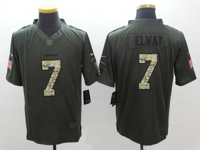 Nike Limited Denver Broncos #7 John Elway Green Men's Salute To Service Stitched Jersey,We sell and wholesale Nike Limited Denver Broncos #7 John Elway Green Men's Salute To Service Stitched Jersey on line form chian!