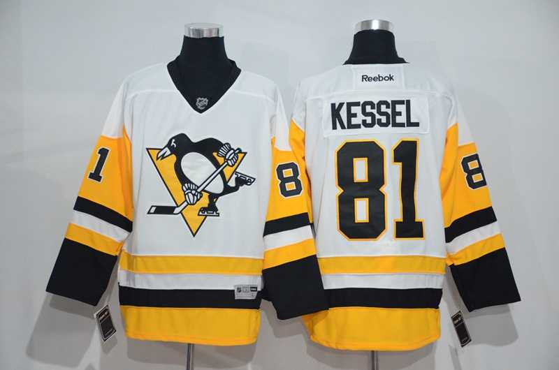 Pittsburgh Penguins #81 Phil Kessel CCM Throwback White-Yellow Jerseys,We sell and wholesale Pittsburgh Penguins #81 Phil Kessel CCM Throwback White-Yellow Jerseys on line form chian!