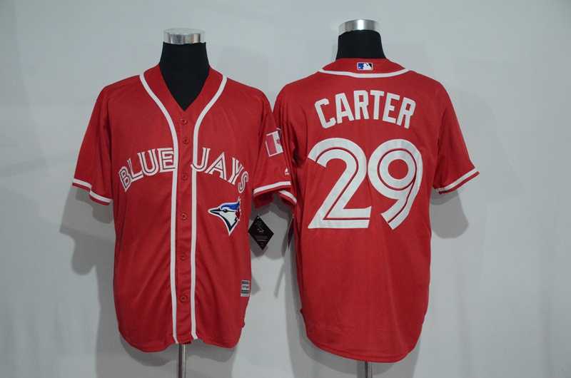 Toronto Blue Jays #29 Joe Carter Red New Cool Base Stitched Jersey,We sell and wholesale Toronto Blue Jays #29 Joe Carter Red New Cool Base Stitched Jersey on line form chian!