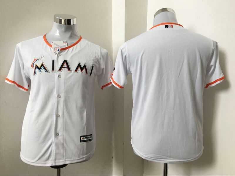 Youth Miami Marlins Blank White New Cool Base Stitched Baseball Jersey,We sell and wholesale Youth Miami Marlins Blank White New Cool Base Stitched Baseball Jersey on line form chian!
