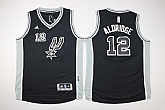 Youth San Antonio Spurs #12 LaMarcus Aldridge Black Swingman Stitched Jersey,baseball caps,new era cap wholesale,wholesale hats