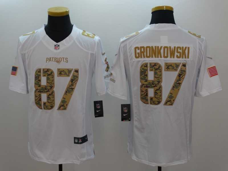 Nike Limited New England Patriots #87 Rob Gronkowski Salute To Service White Stitched Jersey,We sell and wholesale Nike Limited New England Patriots #87 Rob Gronkowski Salute To Service White Stitched Jersey on line form chian!