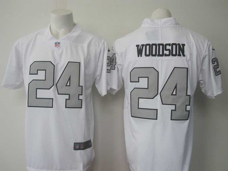 Nike Limited Oakland Raiders #24 Charles Woodson White Men's Rush Stitched Jersey,We sell and wholesale Nike Limited Oakland Raiders #24 Charles Woodson White Men's Rush Stitched Jersey on line form chian!