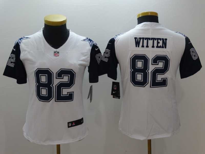 Women Nike Limited Dallas Cowboys #82 Jason Witten White 2016 Rush Stitched NFL Jersey,We sell and wholesale Women Nike Limited Dallas Cowboys #82 Jason Witten White 2016 Rush Stitched NFL Jersey on line form chian!