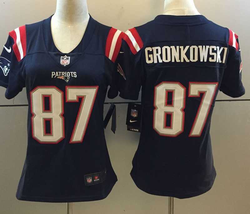 Women Nike Limited New England Patriots #87 Rob Gronkowski Navy Blue 2016 Rush Stitched NFL Jersey,We sell and wholesale Women Nike Limited New England Patriots #87 Rob Gronkowski Navy Blue 2016 Rush Stitched NFL Jersey on line form chian!
