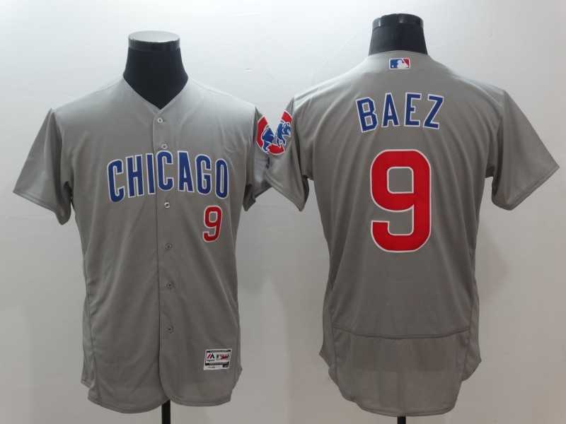 Chicago Cubs #9 Javier Baez Gray Flexbase Collection Stitched Jerse,We sell and wholesale Chicago Cubs #9 Javier Baez Gray Flexbase Collection Stitched Jerse on line form chian!