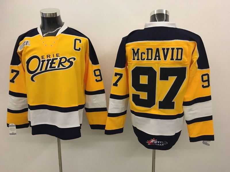 Edmonton Oilers #97 Connor McDavid New Yellow Stitched NHL Jersey,We sell and wholesale Edmonton Oilers #97 Connor McDavid New Yellow Stitched NHL Jersey on line form chian!
