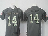Nike Limited Buffalo Bills #14 Sammy Watkins Anthracite Salute To Service Men's Stitched Jersey