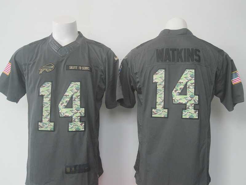 Nike Limited Buffalo Bills #14 Sammy Watkins Anthracite Salute To Service Men's Stitched Jersey,We sell and wholesale Nike Limited Buffalo Bills #14 Sammy Watkins Anthracite Salute To Service Men's Stitched Jersey on line form chian!