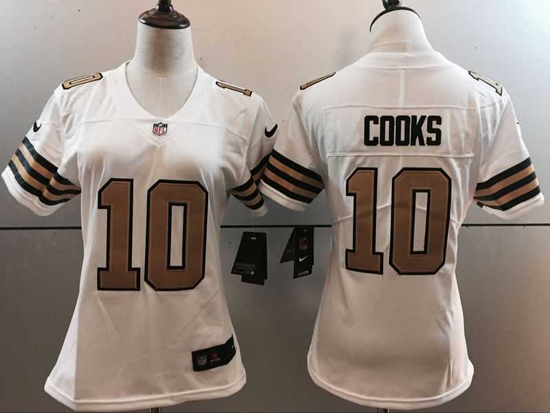 Women Limited Nike New Orleans Saints #10 Brandin Cooks White Stitched NFL Rush Jersey,We sell and wholesale Women Limited Nike New Orleans Saints #10 Brandin Cooks White Stitched NFL Rush Jersey on line form chian!