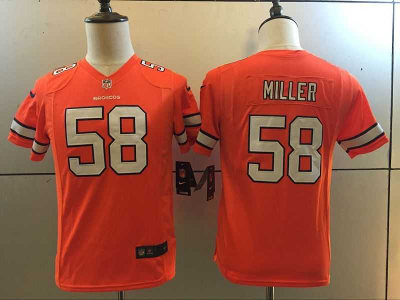 Youth Limited Nike Denver Broncos #58 Von Miller Orange 2016 Rush Stitched NFL Jersey,We sell and wholesale Youth Limited Nike Denver Broncos #58 Von Miller Orange 2016 Rush Stitched NFL Jersey on line form chian!