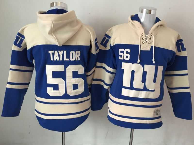 New York Giants #56 Lawrence Taylor Royal Blue Stitched NHL Hoodie,We sell and wholesale New York Giants #56 Lawrence Taylor Royal Blue Stitched NHL Hoodie on line form chian!