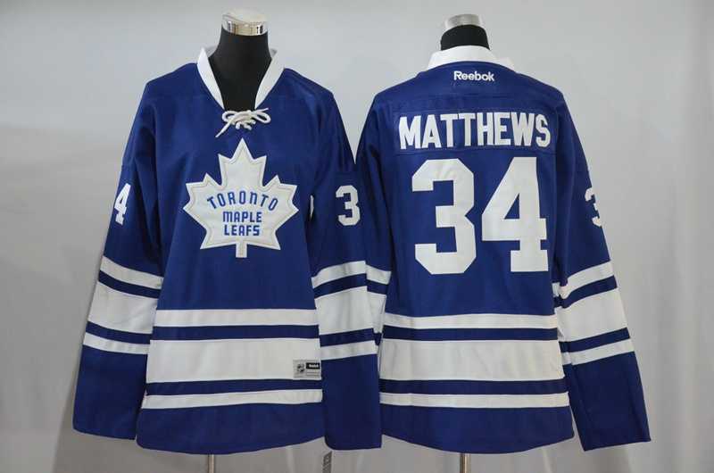 Women Toronto Maple Leafs #34 Matthews Blue 3RD Stitched NHL Jersey,We sell and wholesale Women Toronto Maple Leafs #34 Matthews Blue 3RD Stitched NHL Jersey on line form chian!
