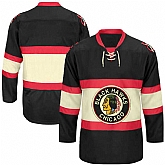 Chicago Blackhawks Blank (No Name & Number) Black CCM Throwback Stitched NHL Hoodie WanKe,baseball caps,new era cap wholesale,wholesale hats