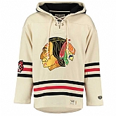 Chicago Blackhawks Blank (No Name & Number) Cream CCM Throwback Stitched NHL Hoodie WanKe,baseball caps,new era cap wholesale,wholesale hats