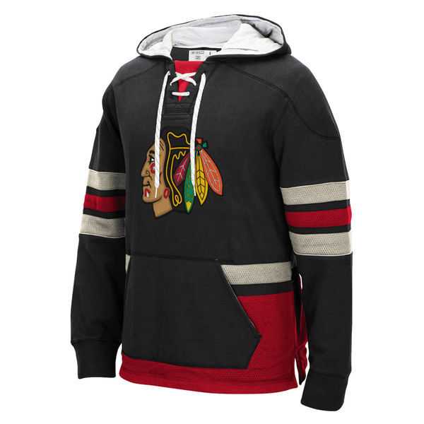 Customized Men's Chicago Blackhawks Any Name & Number Black-Red Stitched Hoodie,We sell and wholesale Customized Men's Chicago Blackhawks Any Name & Number Black-Red Stitched Hoodie on line form chian!