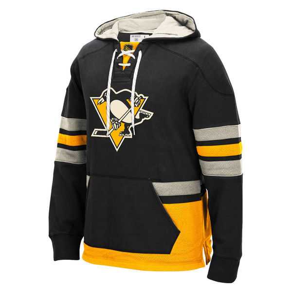 Customized Men's Pittsburgh Penguins Any Name & Number Black-Yellow Stitched Hoodie,We sell and wholesale Customized Men's Pittsburgh Penguins Any Name & Number Black-Yellow Stitched Hoodie on line form chian!