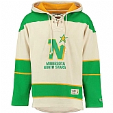 Dallas Stars Blank (No Name & Number) Cream CCM Throwback Stitched NHL Hoodie WanKe,baseball caps,new era cap wholesale,wholesale hats