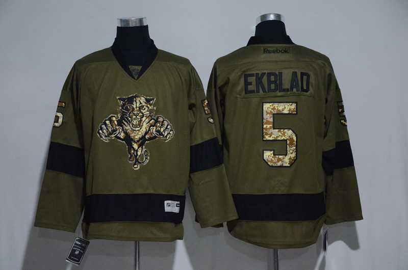Florida Panthers #5 Aaron Ekblad Green Salute to Service Stitched NHL Jersey,We sell and wholesale Florida Panthers #5 Aaron Ekblad Green Salute to Service Stitched NHL Jersey on line form chian!