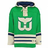 Hartford Whalers Blank (No Name & Number) Green Stitched NHL Hoodie WanKe,baseball caps,new era cap wholesale,wholesale hats