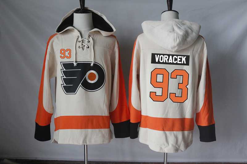 Philadelphia Flyers #93 Jakub Voracek Cream Stitched NHL Pullover Hoodie,We sell and wholesale Philadelphia Flyers #93 Jakub Voracek Cream Stitched NHL Pullover Hoodie on line form chian!