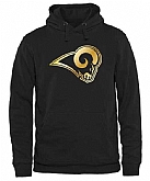 Printed Men's St.Louis Rams Pro Line Black Gold Collection Pullover Hoodie WanKe,baseball caps,new era cap wholesale,wholesale hats