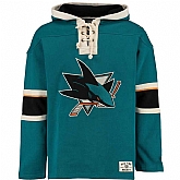 San Jose Sharks Blank (No Name & Number) Green Stitched NHL Hoodie WanKe,baseball caps,new era cap wholesale,wholesale hats