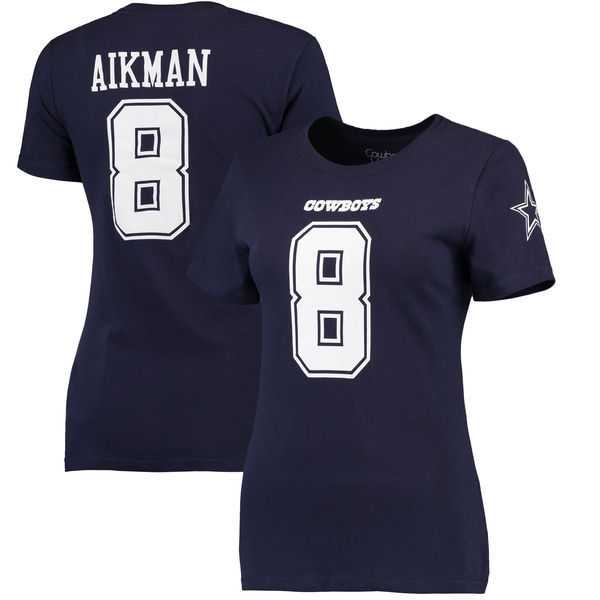 WOMEN DALLAS COWBOYS #8 TROY AIKMAN NAVY RETIRED PLAYER NAME & NUMBER T-SHIRT,We sell and wholesale WOMEN DALLAS COWBOYS #8 TROY AIKMAN NAVY RETIRED PLAYER NAME & NUMBER T-SHIRT on line form chian!