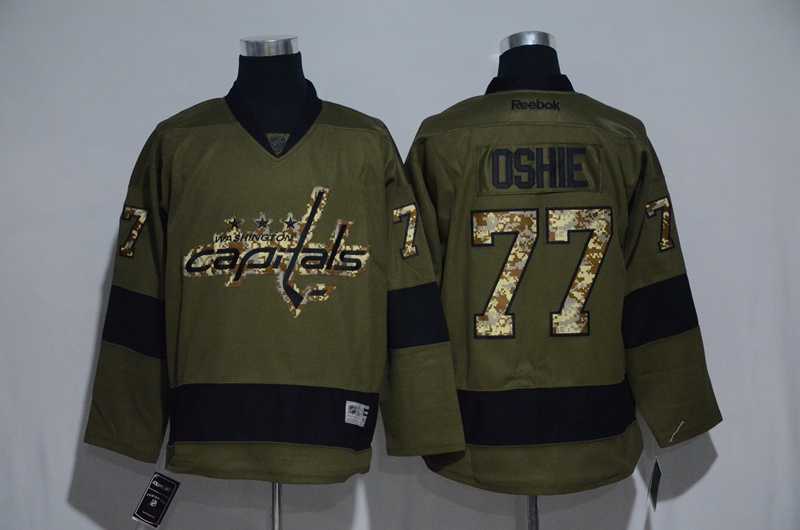 Washington Capitals #77 T.J Oshie Green Salute to Service Stitched NHL Jersey,We sell and wholesale Washington Capitals #77 T.J Oshie Green Salute to Service Stitched NHL Jersey on line form chian!