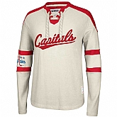 Washington Capitals Blank (No Name & Number) Cream CCM Throwback Stitched NHL Hoodie WanKe,baseball caps,new era cap wholesale,wholesale hats