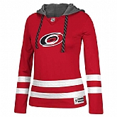 Women Carolina Hurricanes Blank (No Name & Number) Red Stitched NHL Pullover Hoodie WanKe,baseball caps,new era cap wholesale,wholesale hats