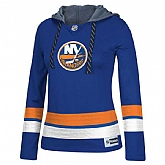 Women New York Islanders Blank (No Name & Number) Light Blue Stitched NHL Pullover Hoodie WanKe,baseball caps,new era cap wholesale,wholesale hats