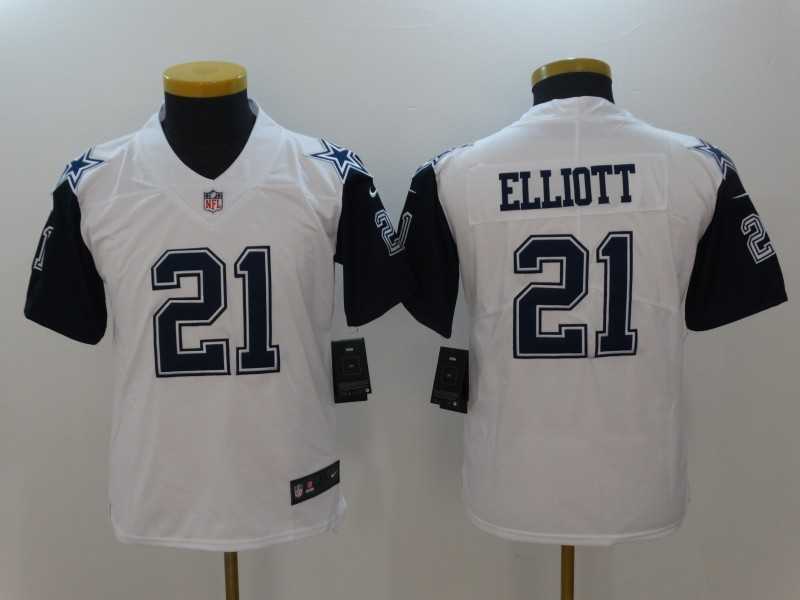 Youth Limited Nike Dallas Cowboys #21 Ezekiel Elliott Thanksgiving White Rush Stitched Jersey,We sell and wholesale Youth Limited Nike Dallas Cowboys #21 Ezekiel Elliott Thanksgiving White Rush Stitched Jersey on line form chian!