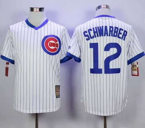 Chicago Cubs #12 Kyle Schwarber White Strip Home Cooperstown Stitched MLB Jersey,We sell and wholesale Chicago Cubs #12 Kyle Schwarber White Strip Home Cooperstown Stitched MLB Jersey on line form chian!