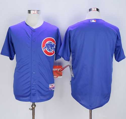Chicago Cubs Blank Blue Cool Base Stitched MLB Jersey,We sell and wholesale Chicago Cubs Blank Blue Cool Base Stitched MLB Jersey on line form chian!
